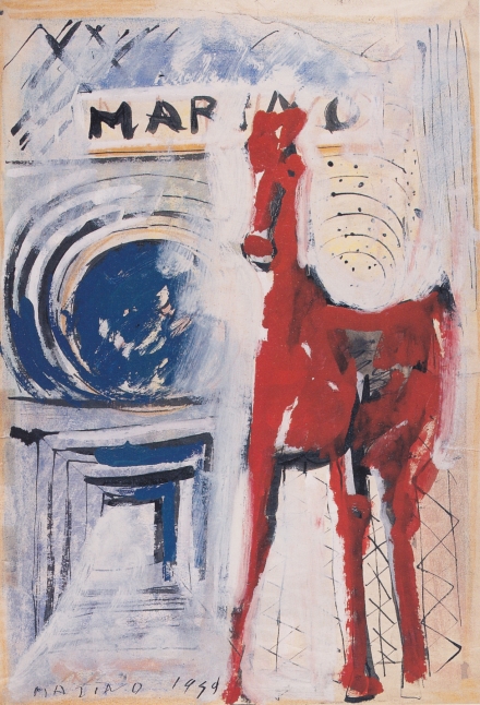Marino Marini’s Poster for an Exhibition (1959) - Image Gallery