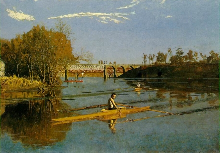 Eakins’ The Champion Single Sculls (1871) - Image Gallery