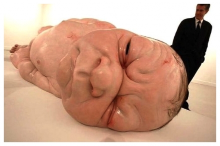 Mueck’s A Girl (2006) - Image Gallery