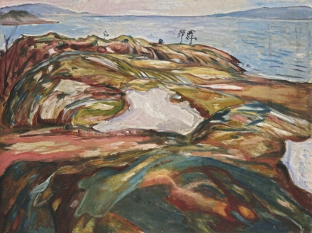 Munch’s Coastal Landscape (1918) - Image Gallery