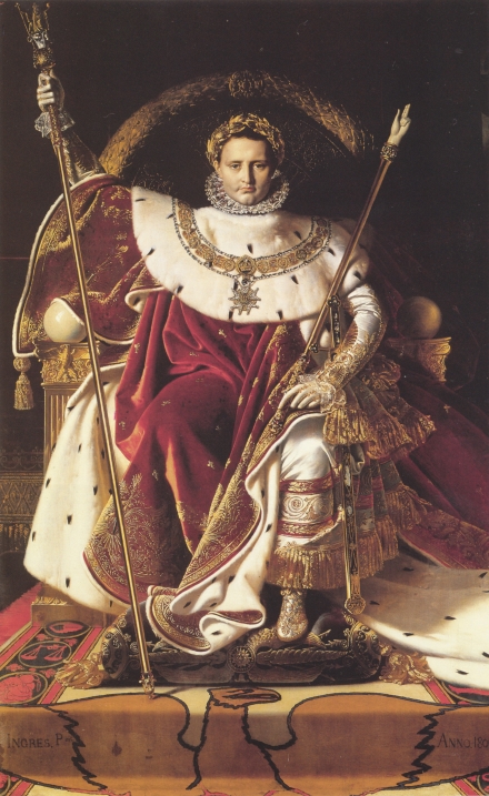 Ingres’ Napoleon I on His Imperial Throne (1806) - Image Gallery