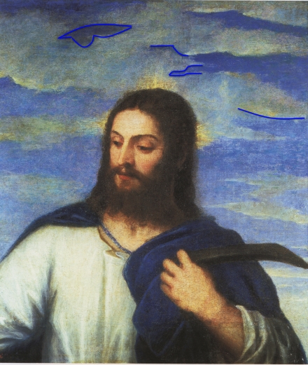 Titian’s Noli Me Tangere fragment (1553-4) - Image Gallery