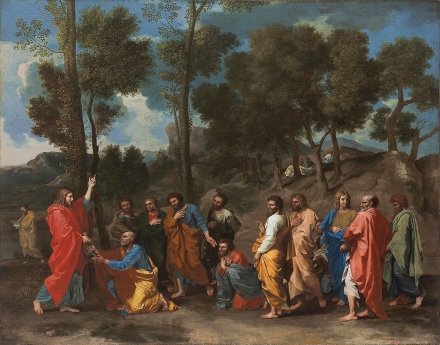 Poussin’s Ordination (1640’s) - Image Gallery