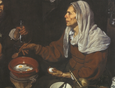 Velazquez’s Old Woman Frying Eggs (1618) - Image Gallery