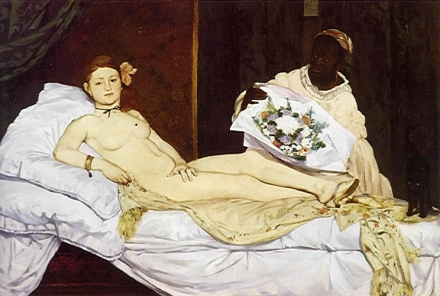 Titian’s Venus (c.1548-9) and Manet’s Olympia (1863) - Image Gallery