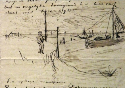 Van Gogh’s Langlois Bridge (1888) - Image Gallery