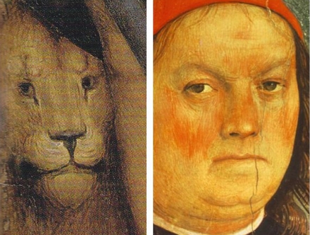 Perugino and Stubbs as Lions - Image Gallery