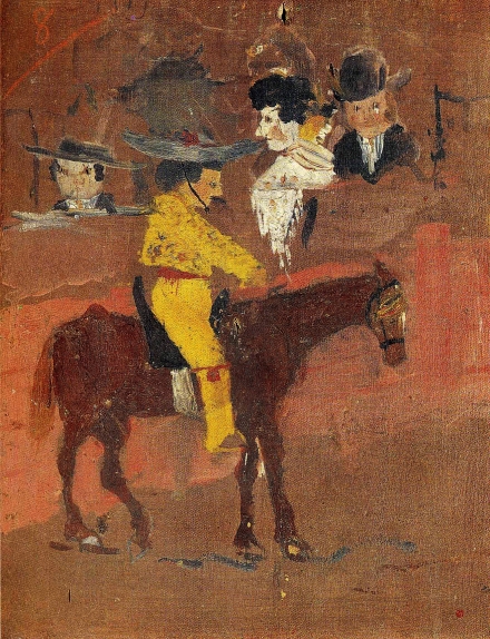 Picasso’s A Gentleman Greeting a Lady (1894-5) - Image Gallery