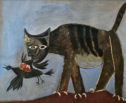Picasso’s Cat Catching a Bird (1939) - Image Gallery