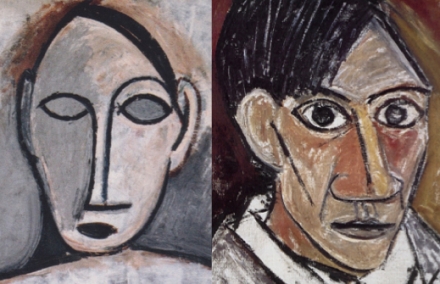 Picasso’s Woman with Clasped Hands (1907) - Image Gallery