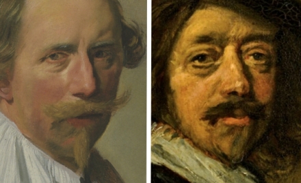 Frans Hals’ Portrait of a Gentleman, half-length, in a black coat (early 1630’s) - Image Gallery