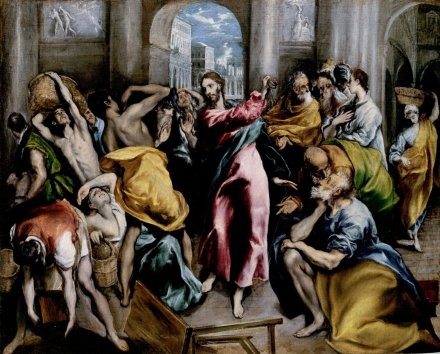 El Greco’s Purification of the Temple (c.1570-1610) - Image Gallery