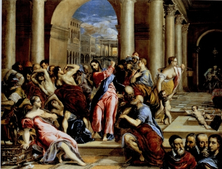El Greco’s Purification of the Temple (c.1570-1610) - Image Gallery