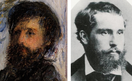 Renoir’s Portrait of Monet (1875) - Image Gallery
