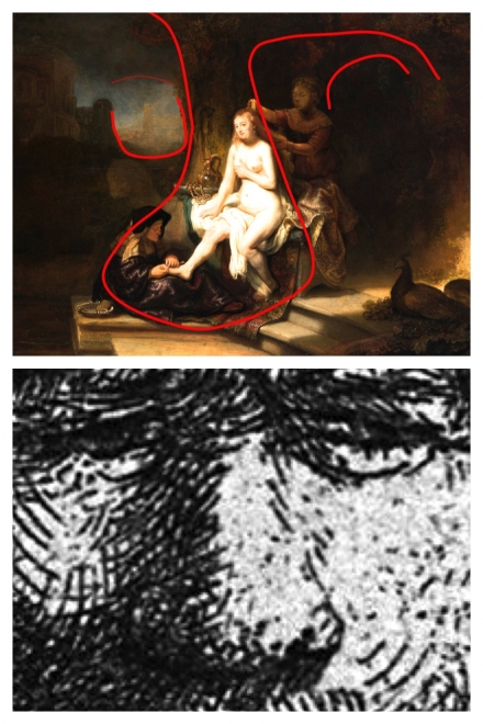 Rembrandt’s Bathsheba at Her Bath (1643) - Image Gallery