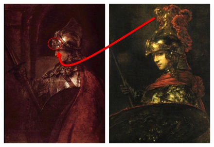 Rembrandt’s Man in Armour (1655) and Minerva (c.1655) - Image Gallery