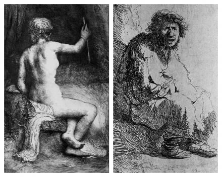 Rembrandt’s Woman with the Arrow (1661) - Image Gallery