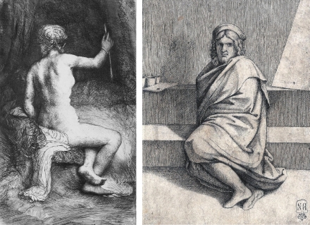 Rembrandt’s Woman with the Arrow (1661) - Image Gallery