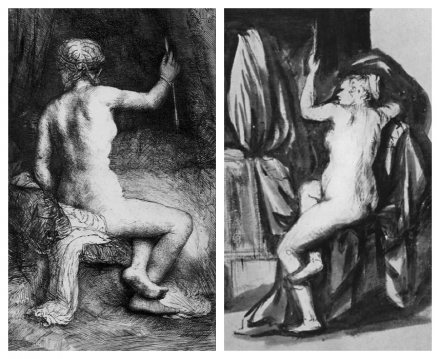 Rembrandt’s Woman with the Arrow (1661) - Image Gallery