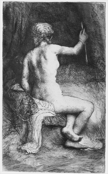 Rembrandt’s Woman with the Arrow (1661) - Image Gallery