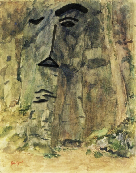 Degas’ Rocks and Trees at Bagnoles-de-l’Ornec (1867) - Image Gallery