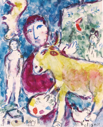 Chagall as an Animal (20th century) - Image Gallery