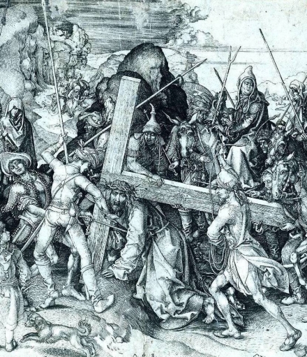 Schongauer’s Christ Carrying the Cross (c.1475) - Image Gallery