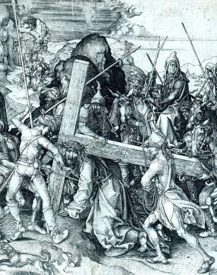 Schongauer’s Christ Carrying the Cross (c.1475) - Image Gallery