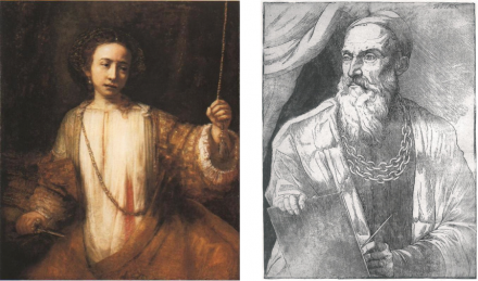 Rembrandt’s Lucretia (1666) - Image Gallery