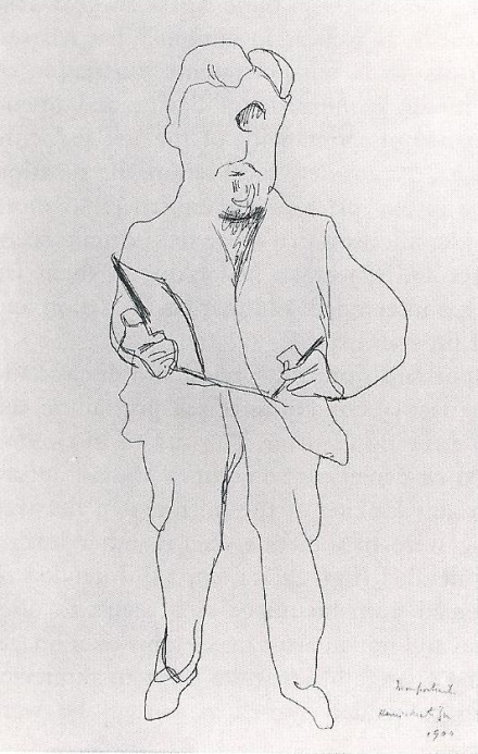 Matisse’s Self-Portrait Sketching (1900) - Image Gallery