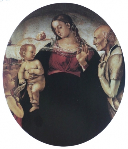 Signorelli’s Virgin & Child with John the Baptist and Donor (c.1491-4) - Image Gallery