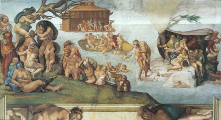 Michelangelo’s Sistine Ceiling 1: The Flood - Image Gallery