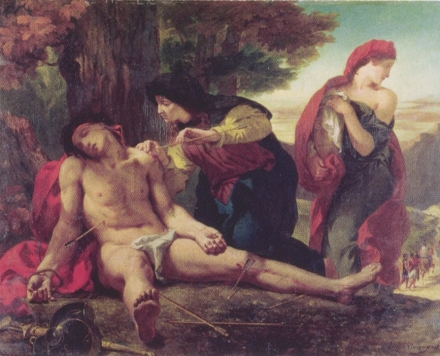 Delacroix’s St. Sebastian Helped by the Holy Women (1836) - Image Gallery