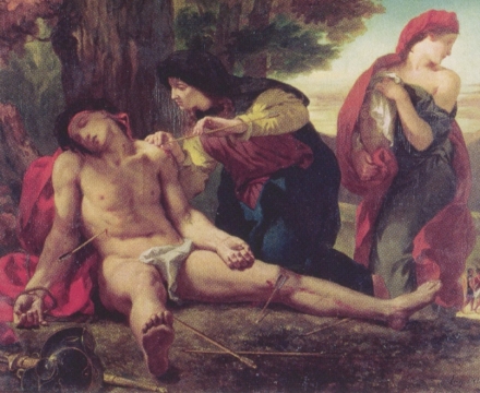 Delacroix’s St. Sebastian Helped by the Holy Women (1836) - Image Gallery