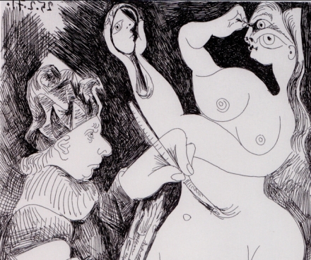 Picasso’s Untitled Plate 58 from Suite 156 (1971) - Image Gallery