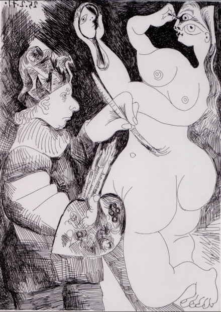 Picasso’s Untitled Plate 58 from Suite 156 (1971) - Image Gallery