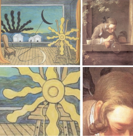 De Chirico’s Sun on the Easel (1973) Part 2 - Image Gallery