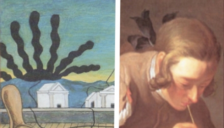 De Chirico’s Sun on the Easel (1973) Part 2 - Image Gallery