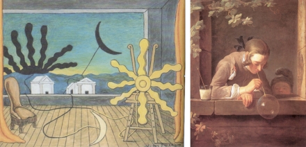 De Chirico’s Sun on the Easel (1973) Part 2 - Image Gallery