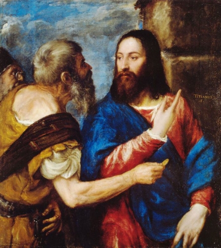 Titian’s The Tribute Money (1560-8) - Image Gallery