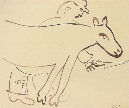 Chagall as an Animal (20th century) - Image Gallery