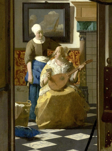 Vermeer’s The Love Letter (c.1669-70) - Image Gallery