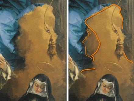 Tiepolo’s Virgin Appearing to St. Catherine… (1748) - Image Gallery