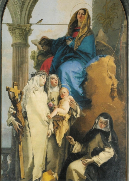Tiepolo’s Virgin Appearing to St. Catherine… (1748) - Image Gallery