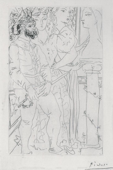 Picasso’s Three Actors (1933) - Image Gallery