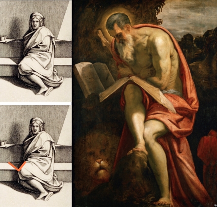 Tintoretto’s St. Jerome in the Wilderness (1570’s) - Image Gallery
