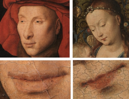 A Gloss on Van Eyck’s Lips: Genetic invariability or Self-reference? - Image Gallery