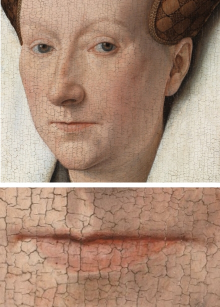 A Gloss on Van Eyck’s Lips: Genetic invariability or Self-reference? - Image Gallery