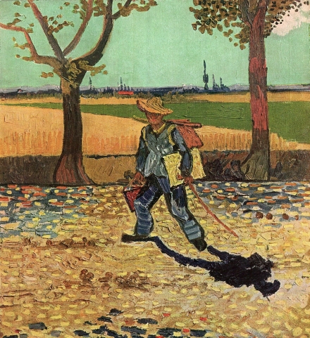 Van Gogh’s On the Road to Tarascon (1888) - Image Gallery
