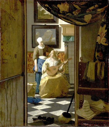 Vermeer’s The Love Letter (c.1669-70) - Image Gallery